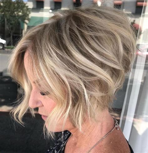 hair color ideas for short hair over 50